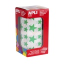 GOMETS APLI 4890 12,5 / 19,5MM ESTRELLA VERDE 2360UN