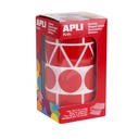 GOMETS APLI 11163 GEOMETRICOS XL ROJO PACK 4 ROLLOS 1357UN