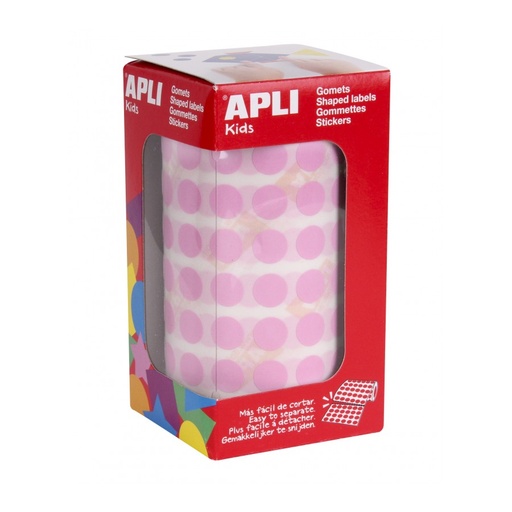 [11479] GOMETS APLI 11479 Ø 10,5MM REDONDOS ROSA 5192UN