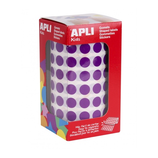 [11480] GOMETS APLI 11480 Ø 10,5MM REDONDOS LILA 5192UN