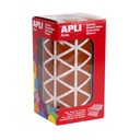 GOMETS APLI 11496 20x20x20MM TRIANG. MARRON 2832UN