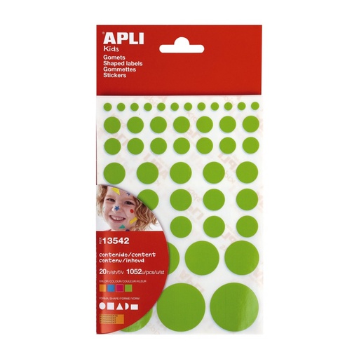 [13542] GOMETS APLI 13542 FIGURAS SURT. COLOR. SURT. 1052UN