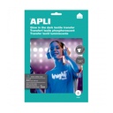 PAPEL APLI 10248 A4 TRANSFER BRILLA OSC. INK-JET FOTOG. 3H