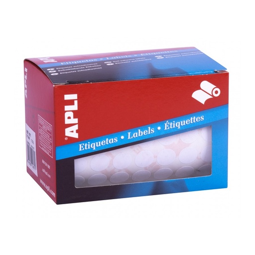 [1671] ETIQUETAS APLI 1671 Ø 13 ROLLO 7700 UN