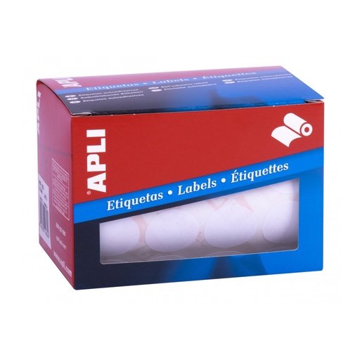 [1674] ETIQUETAS APLI 1674 Ø 25 ROLLO 2400 UN