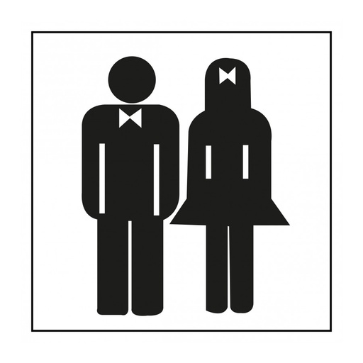 [837] ETIQUETAS APLI 837 114x114 LAVABO AMBOS SEXOS    