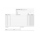 TALONARIO APLI 12696 ENTREGA 1/8 APAISADO DUPLICADO A-79 CAST.