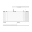 TALONARIO APLI 12699 ENTREGAS 1/4 APAISADO DUPLICADO A-49 CAT.