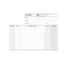 TALONARIO APLI 12944 NOTA ENTREGA 1/8 APAIS. TRIPLI. A-54 CAT.