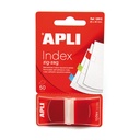 INDICE APLI 12613 25x45 ZIG-ZAG ROJO AUTOADH. 50 UN