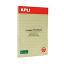 BLOC NOTAS APLI 13370 150x100 AMARILLO RAYADO 100H