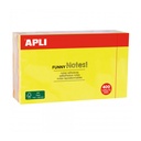 BLOC NOTAS APLI 13438 125x75 CUBO FLUOR. 400H