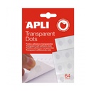 GOTAS APLI 12871 ADHESIV. DOT REMOVIBLE 64UN