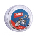 CHINCHETAS APLI 11725 NIQUELADAS 50UN