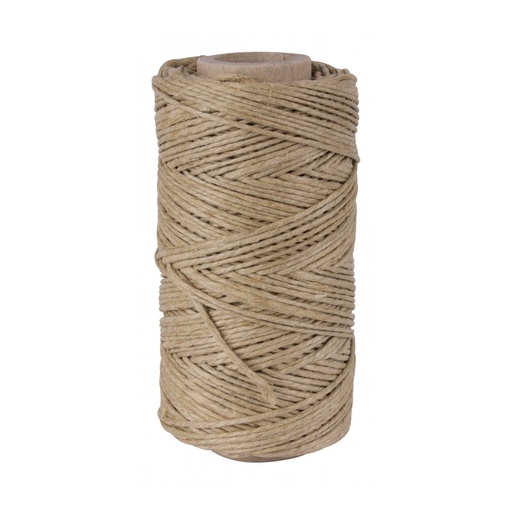 [13125] BOBINA APLI 13125 CUERDA CAÑAMO 100 G. 2 CABOS