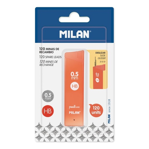[BWM10320] TUBO MINAS MILAN BWM10320  DE 120 MINAS DE  0,5MM HB
