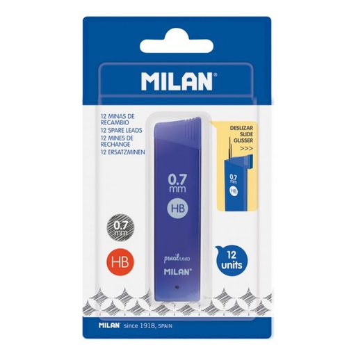 [BWM10333] TUBO MINAS MILAN BWM10333  DE MINAS DE  0,7 MM HB