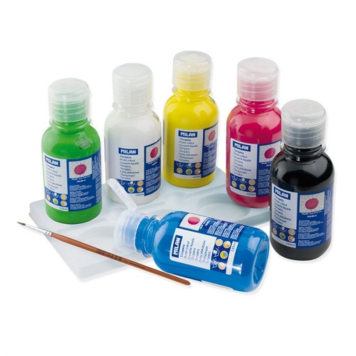 [03406] TEMPERA MILAN 03406  125ML COLORES SURTIDOS
