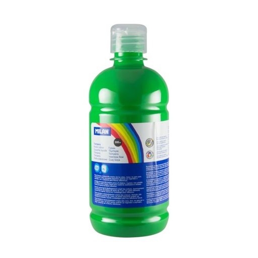 [03660] TEMPERA MILAN 03660 500ML  VERDE CLARO