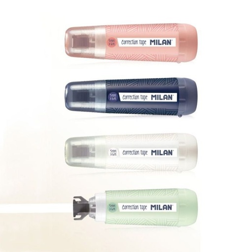 [13010SNC] CORRECTORES MILAN 1301140 BOTE 40 CINTAS  MINI 5 MM X 6 M