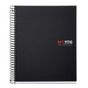 CUADERNO MR NOTE BOOK 2833 NB 6   A5 150 HOR. PP NEGR  3 8422593028339