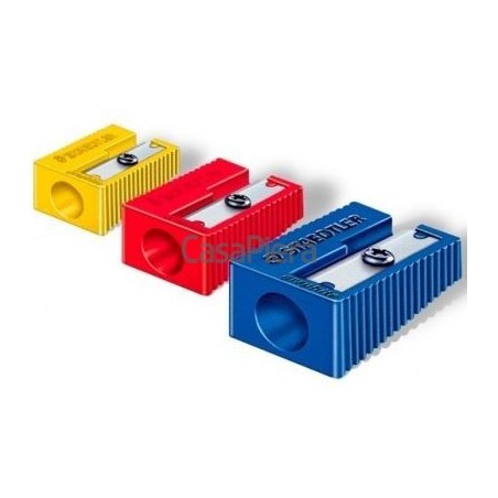 [51050KP100] AFILAPÁPICES STAEDTLER 51050KP100 PLÁSTICO 100 UNID,1 AGUJERO