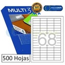 ETIQUETES MULTI 3 10510 48.5X16.9 MM. 50