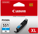 CARTUCHO CANON6444B004  CLI-551XL CIAN BLISTER PIXMA IP7250(6444B004)