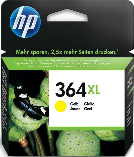 [CB325EE] CARTUCHO HP CB325EE Nº 364XL YELOW (750P) ALTA CAPACIDAD