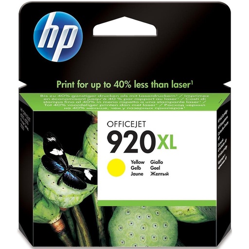 [CD974AE] CARTUCHO HP CD974AE 920XL   YELLOW 700 PAG.