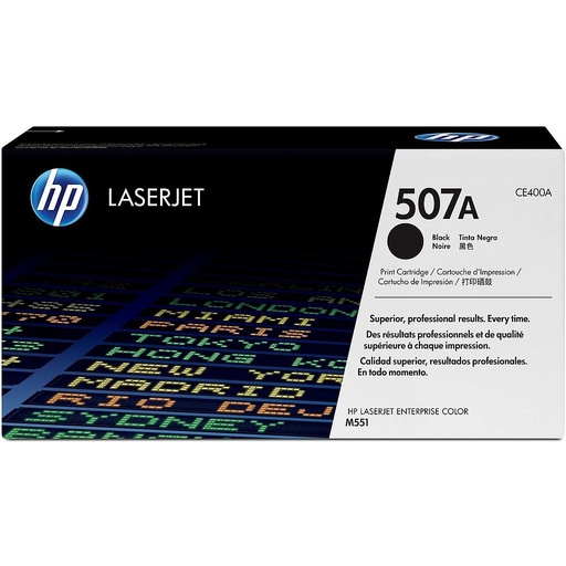 [CE400A] TONER HP CE400A  507A NEGRO(55K) COLOR LJ M551N/DN/XH (CE400A)