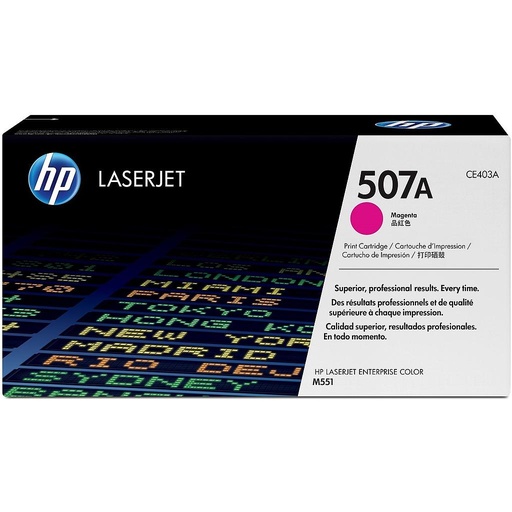 [CE403A] TONER HP CE403A  507A MAGENTA(6K) COLOR LJ M551N/DN/XH (CE403A)