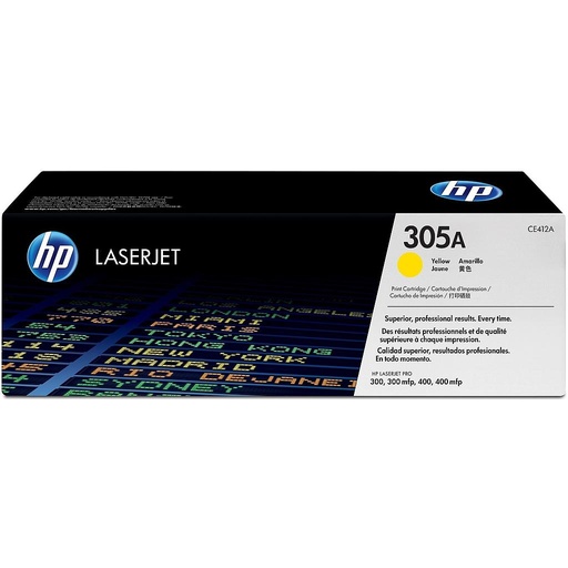 [CE412A] TONER HP CE412A  305A YELOW(26K) LJ PRO 400 COLOR M451DN