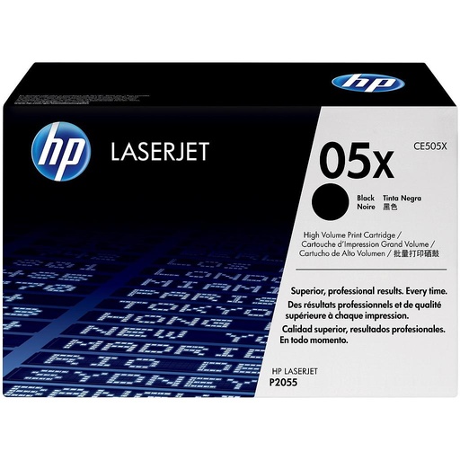 [CE505X] TONER HP CE505X  LJ P2055  (65K) NEGRO (ÑCE505X)