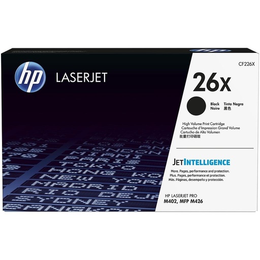 [CF226X] TONER HP CF226X NEGRO(9K) 26X LASERJET PRO M402/M426 HC