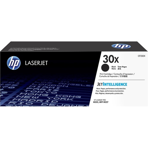 [CF230X] TONER HP CF230X 30X LASERJET PRO M203/227 HC (35K)