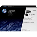 PACK DOBLE TONER HP CF280XD NEGRO 80X LASERJET DUAL