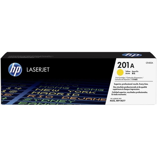 [CF402A] TONER HP CF402A  201A AMARILLO (14K) LASER COLOR M252/MFP M277