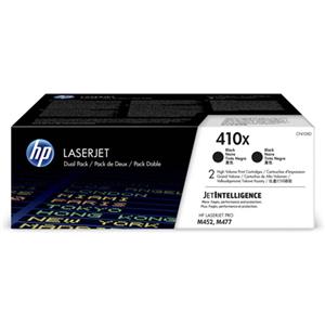 [CF410XD] TONER HPCF410XD  NEGRO NR.410X (X2) LASERJET PRO M452/M477 HC