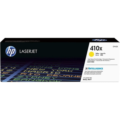[CF412X] TONER HPCF412X  YELLOW (5K) NR. 410X LASERJET PRO M452/M477 HC
