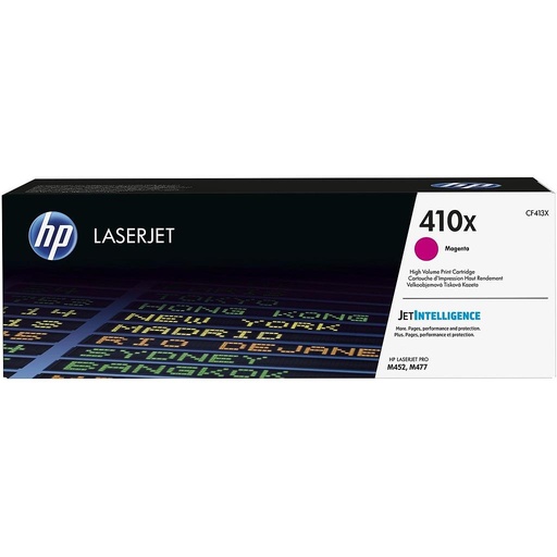 [CF413X] TONER HPCF413X  MAGENTA (5K)NR. 410X LASERJET PRO M452/M477 HC