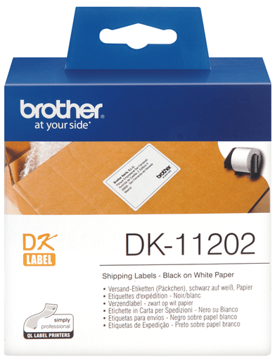 [DK11202] ETIQUETAS BROTHER DK11202PARA ENVIOS 300 S (62X100)