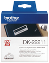CINTA BROTHER DK22211  PELICULA PLASTIC BLANCA (29MMX1524M)