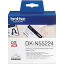 CINTA BROTHERDKN55224   TARJETAS BLANCA NO ADHESIVA(3048X54MM)
