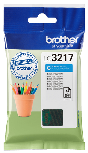 [LC3217C] CARTUCHO BROTHER LC-3217C CIAN 