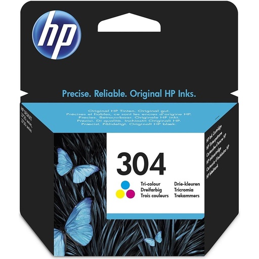 [N9K05AE] CARTUCHO HP N9K05AE Nº 304 TRI-COLOR (2ML)