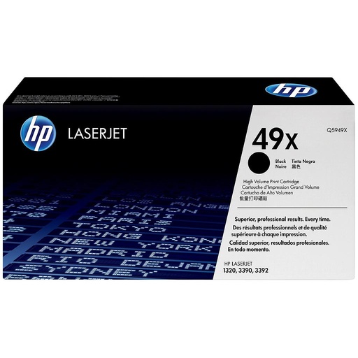 [Q5949X] TONER HP Q5949X  LJ1320 NEGRO ALTA C.( 