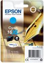 CARTUCHO EPSON C13T16324012 ULTRA 16XL CIAN WORKFORCE SINGLE