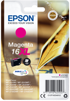 [T163340] CARTUCHO EPSON T16334012 ULTRA 16XL MAGENTA WORKFORCE SINGLE