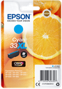 CARTUCHO EPSON C13T33624012C.CLARIA PREM.33XL CIAN XP830/635/630/530